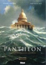 Panthéon, le tombeau des dieux ennemis, bd chez Glénat de Adam, Convard, Neck Han, Custom art studio