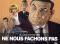 Ne nous fâchons pas : , bd chez 12 bis de Chanoinat, Da Costa
