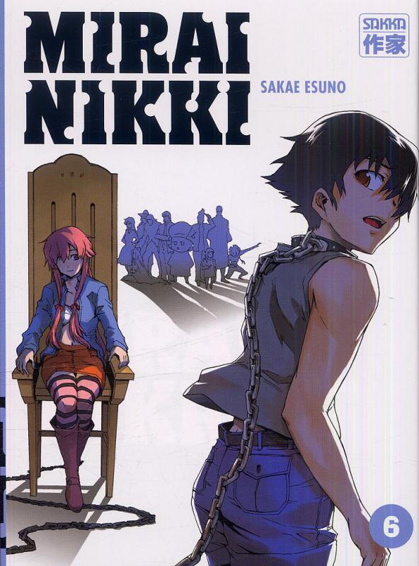  Mirai Nikki T6, manga chez Casterman de Esuno