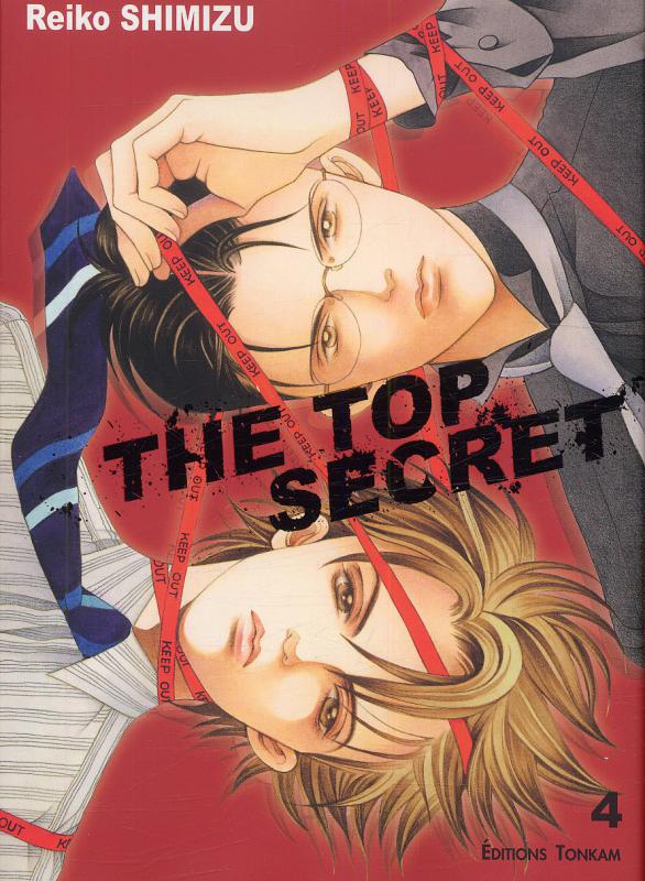 The top secret T4, manga chez Tonkam de Shimizu