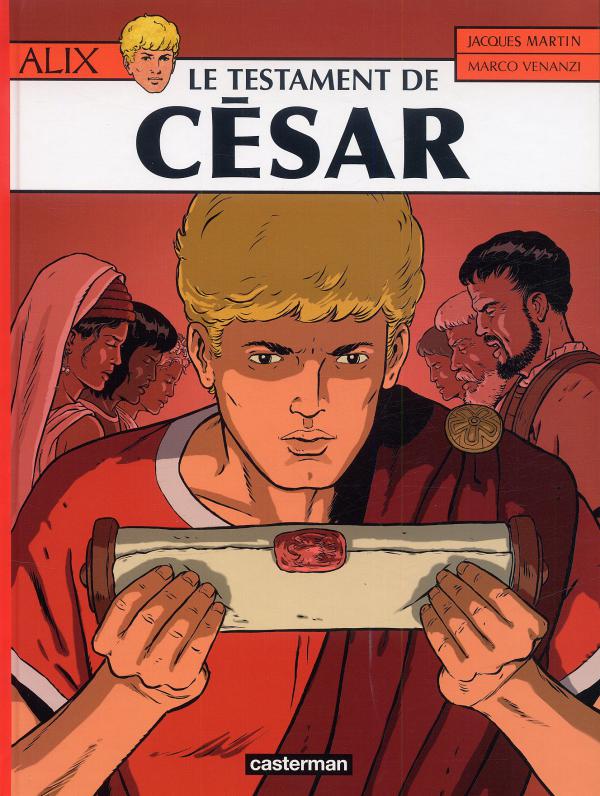  Alix T29 : Le testament de César (0), bd chez Casterman de Venanzi, Martin, Liégeois