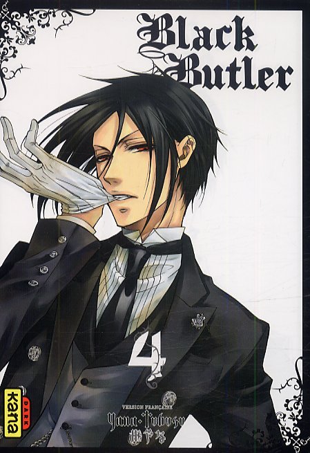 Black butler T4, manga chez Kana de Toboso