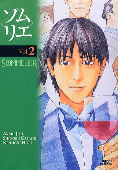  Sommelier T2, manga chez Glénat de Hori, Araki, Kaitani