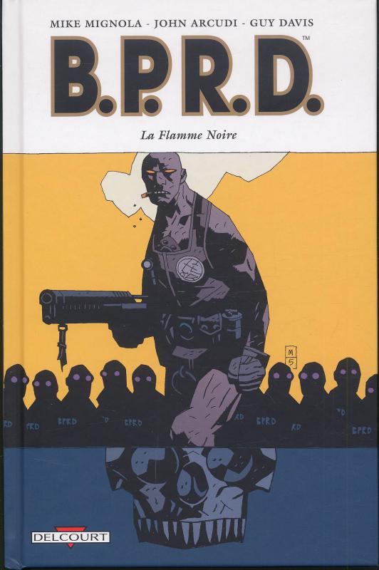  B.P.R.D. T5 : La flamme noire (0), comics chez Delcourt de Mignola, Arcudi, Davis, Stewart