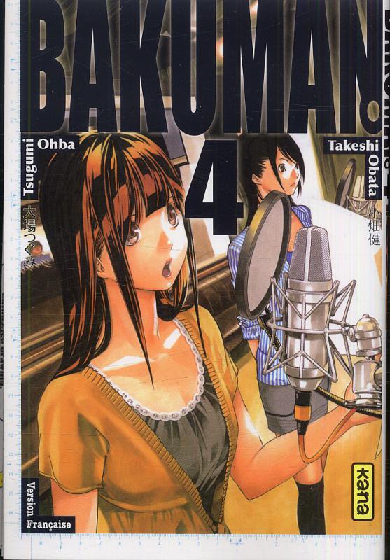  Bakuman T4, manga chez Kana de Ohba, Obata