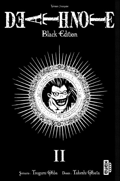  Death Note Black Edition T2, manga chez Kana de Ohba, Obata
