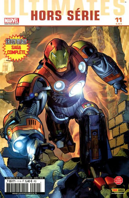  Ultimates – Hors série, T11 : Armor Wars - La guerre des armures (0), comics chez Panini Comics de Ellis, Kurth, Guru efx, Peterson
