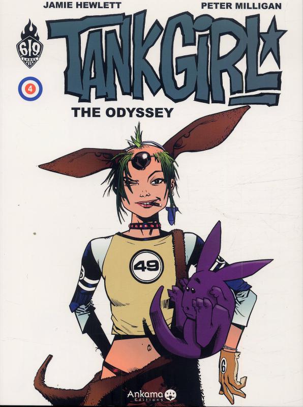  Tank Girl T4 : The odyssey (0), comics chez Ankama de Milligan, Hewlett
