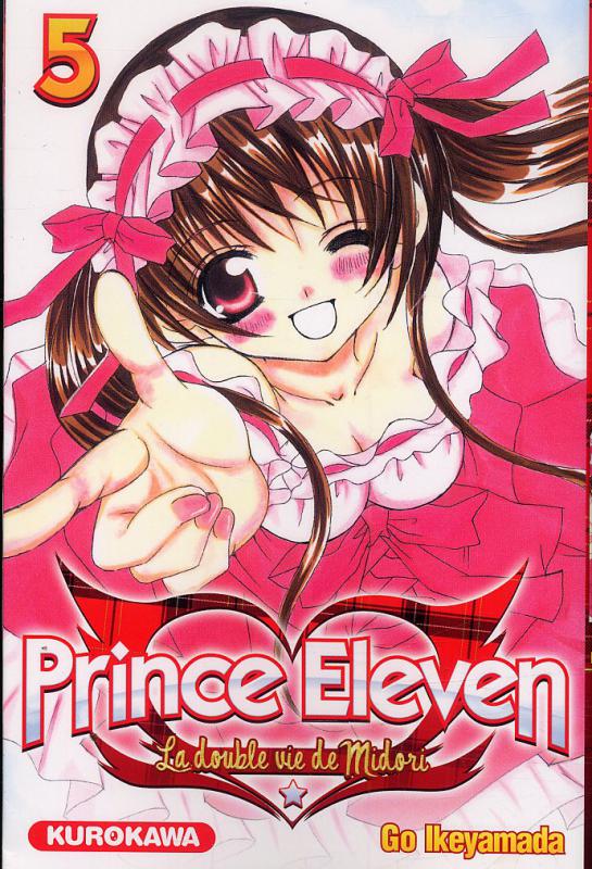  Prince Eleven - La double vie de Midori T5, manga chez Kurokawa de Ikeyamada