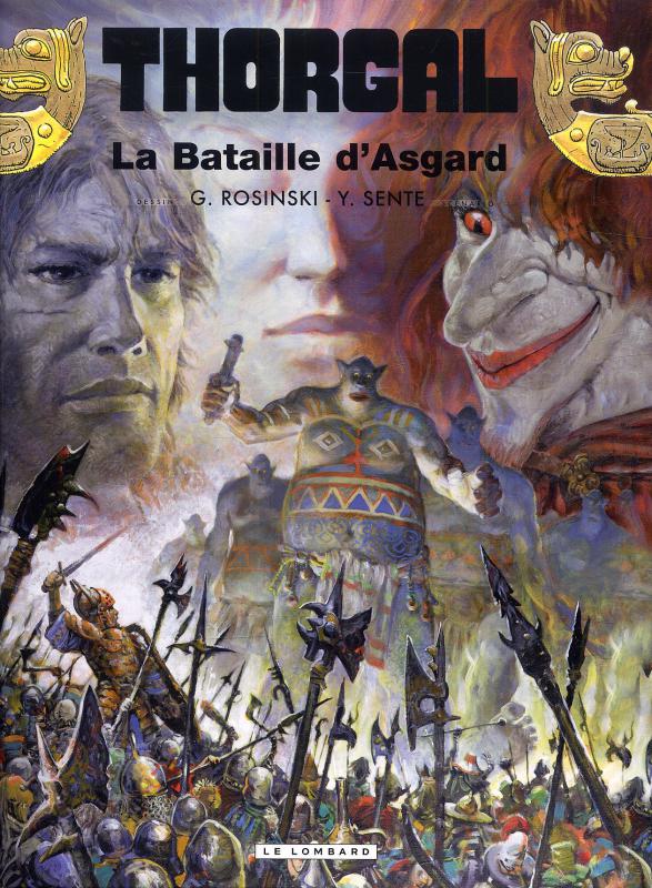  Thorgal T32 : La bataille d'Asgard (0), bd chez Le Lombard de Sente, Rosinski