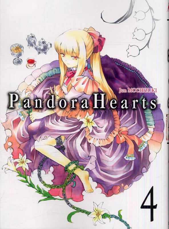  Pandora Hearts T4, manga chez Ki-oon de Mochizuki