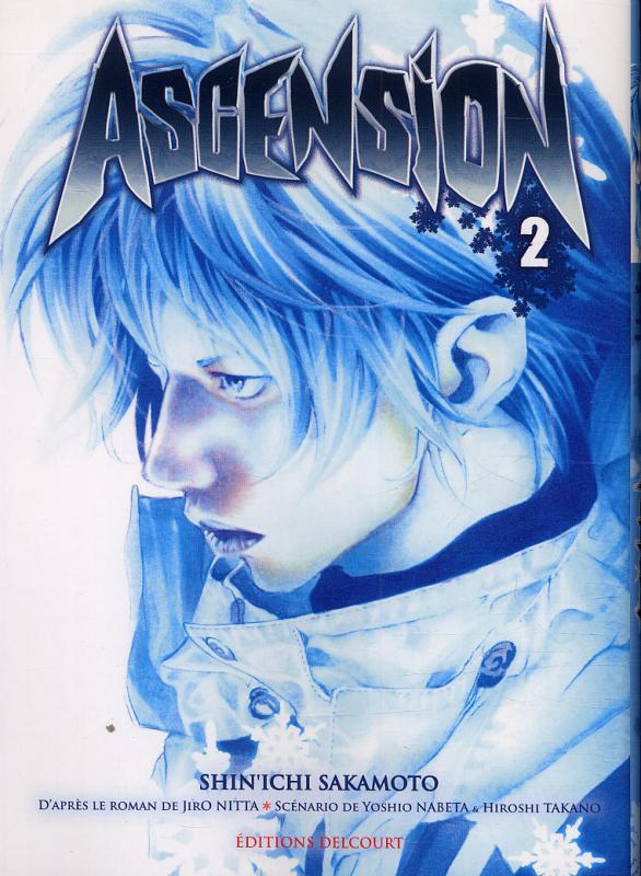  Ascension T2, manga chez Delcourt de Nabeta, Nitta, Sakamoto