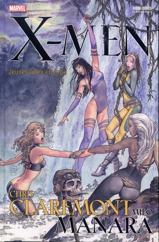 X-Men - Jeunes filles en fuite, comics chez Panini Comics de Claremont, Manara