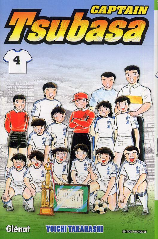  Captain Tsubasa T4, manga chez Glénat de Takahashi