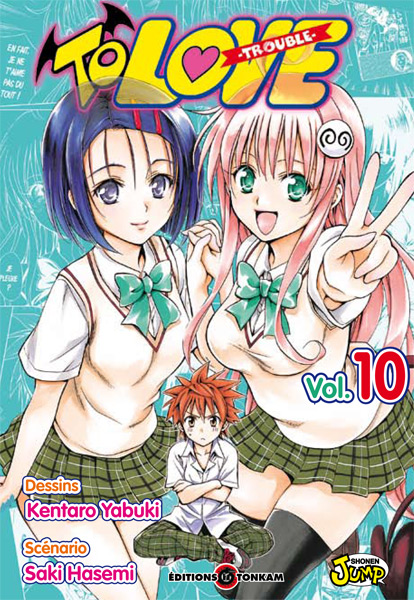  To Love T10, manga chez Tonkam de Hasemi, Yabuki