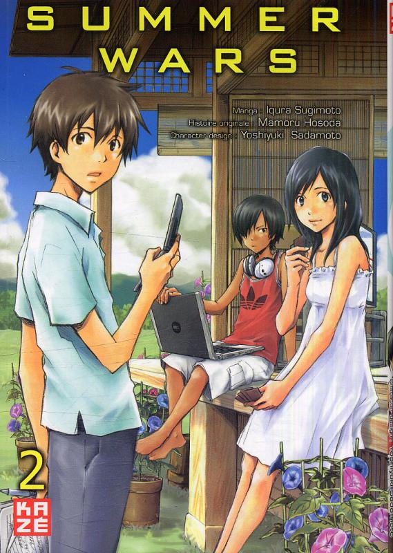  Summer wars T2, manga chez Kazé manga de Hosoda, Sugimoto, Sadamoto