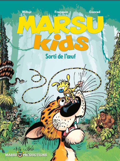  Marsu kids T1 : Sorti de l'œuf (0), bd chez Marsu Productions de Wilbur, Conrad, Gom