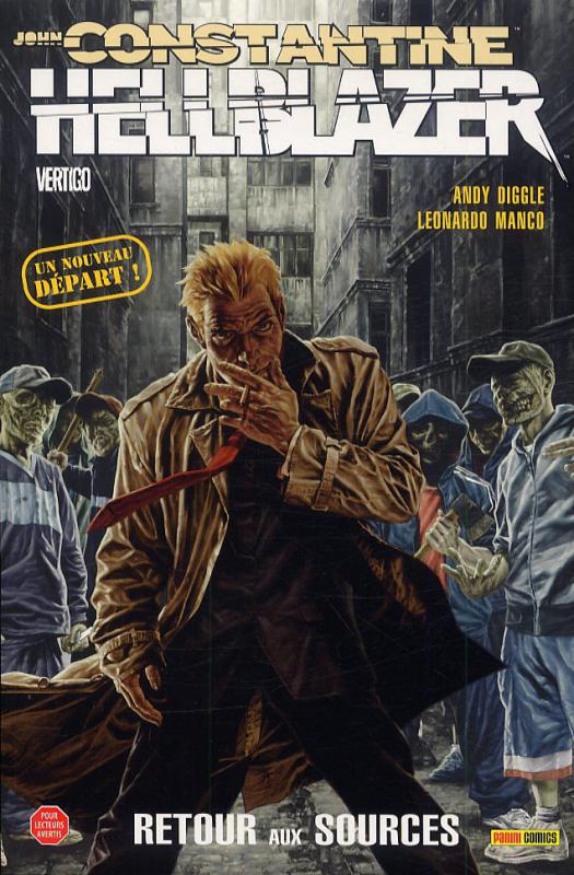  John Constantine - Hellblazer T1 : Retour aux sources (0), comics chez Panini Comics de Diggle, Zezelj, Manco, Loughridge, Bermejo