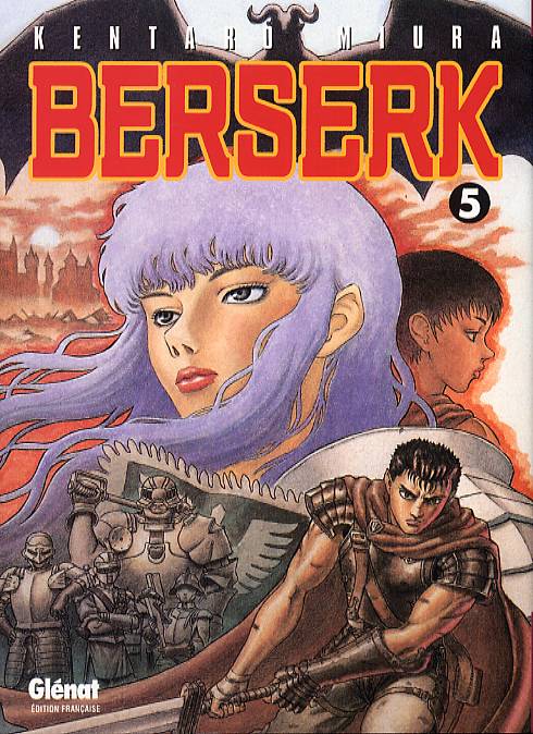  Berserk T5, manga chez Glénat de Miura