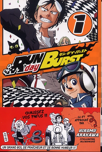  Run Day Burst T1, manga chez Ki-oon de Osada