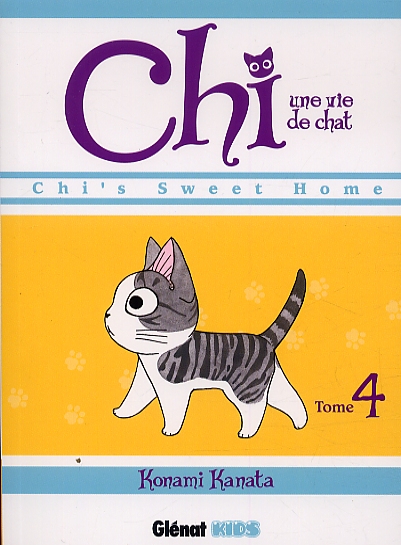  Chi - une vie de chat T4, manga chez Glénat de Konami