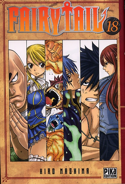  Fairy Tail T18, manga chez Pika de Mashima