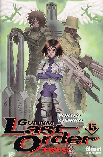  Gunnm Last Order – 1e édition, T15, manga chez Glénat de Kishiro
