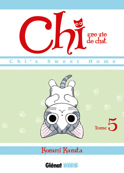  Chi - une vie de chat T5, manga chez Glénat de Konami