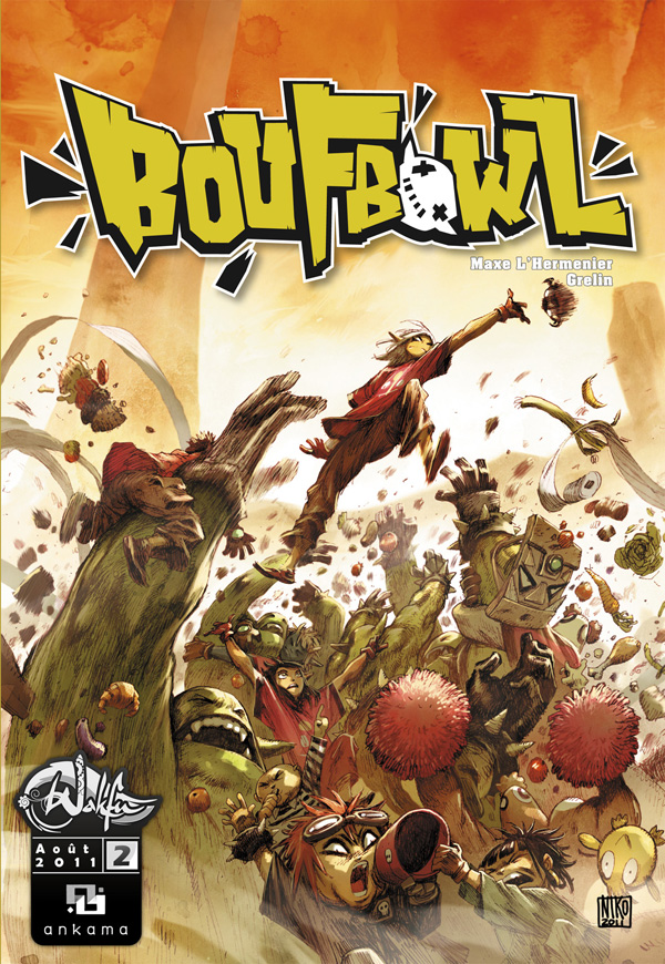  Boufbowl T2, comics chez Ankama de L'Hermenier, Grelin, Henrichon