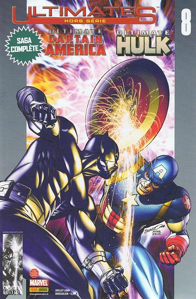  Ultimates – Hors série, T8 : Ultimate Captain America et Hulk (0), comics chez Panini Comics de Loeb, McGuinness, Sandoval, Djurdjevic, Gracia, Guru efx, Peterson