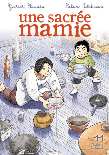 Une sacrée mamie – Edition simple, T11, manga chez Delcourt de Shimada, Ishikawa