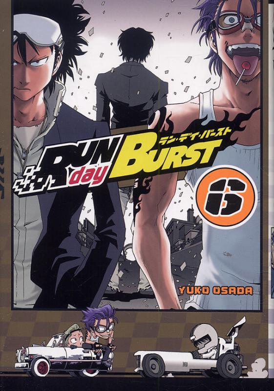  Run Day Burst T6, manga chez Ki-oon de Osada