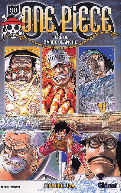  One Piece T58, manga chez Glénat de Oda