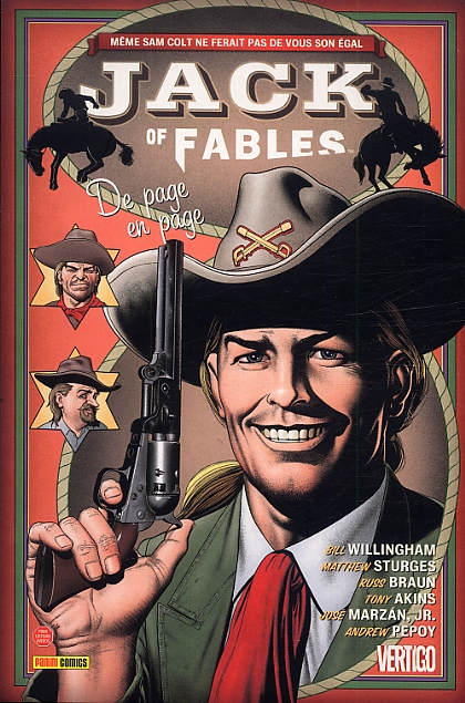  Jack of Fables T5 : De page en page (0), comics chez Panini Comics de Sturges, Willingham, Braun, Akins, Vozzo, Bolland