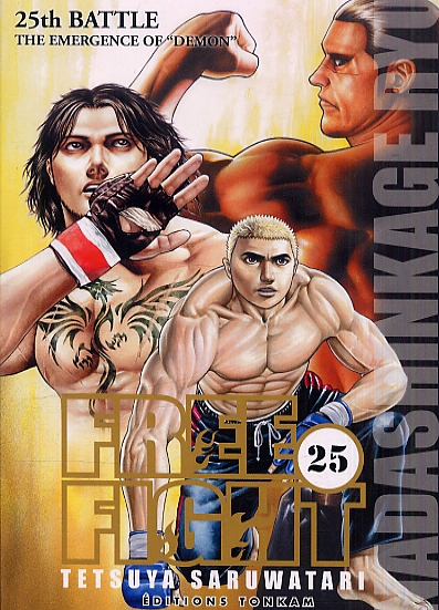  Free Fight - New tough T25, manga chez Tonkam de Saruwatari