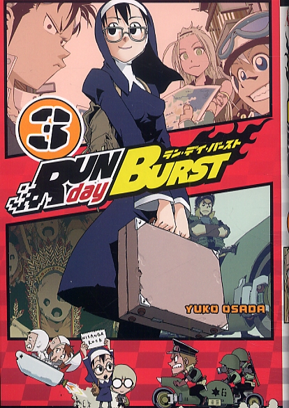  Run Day Burst T3, manga chez Ki-oon de Osada