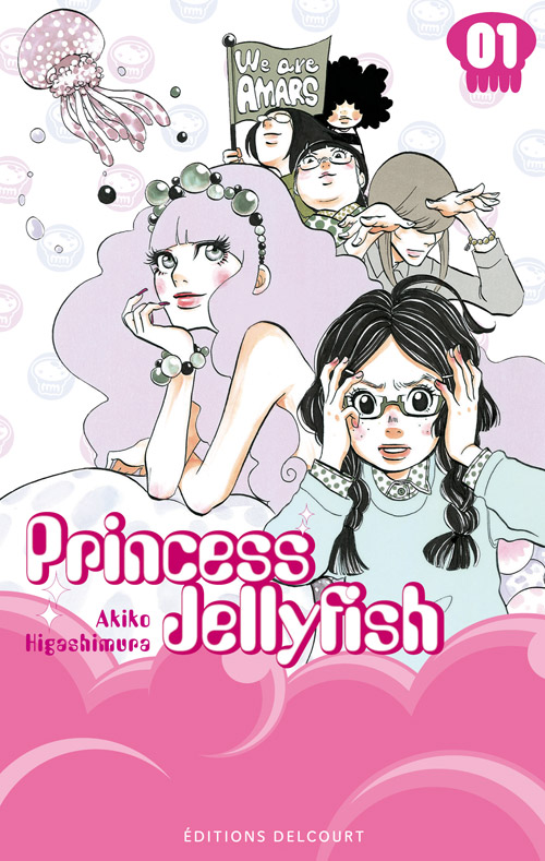  Princess jellyfish T1, manga chez Delcourt de Higashimura