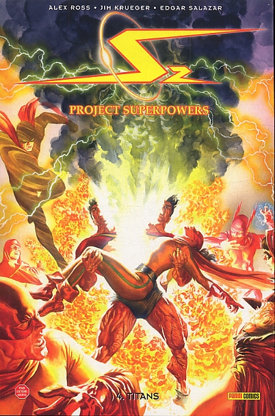  Project Superpowers T4 : Titans (0), comics chez Panini Comics de Ross, Krueger, Salazar, Nunes