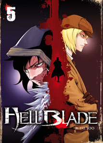  Hell blade T5, manga chez Ki-oon de Yoo