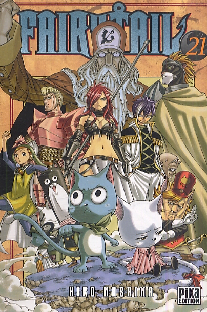  Fairy Tail T21, manga chez Pika de Mashima