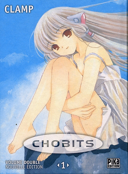  Chobits – Edition double, T1, manga chez Pika de Clamp