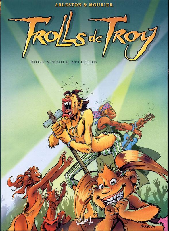  Trolls de Troy T8 : Rock'n Troll Attitude (0), bd chez Soleil de Arleston, Mourier, Guth