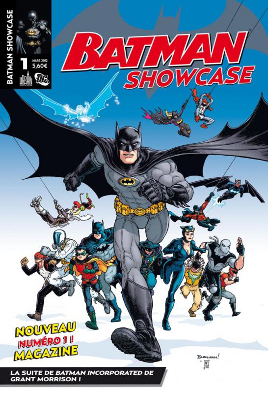  Batman Showcase T1, comics chez Urban Comics de Morrison, Clark, Burnham, Paquette, Fairbairn