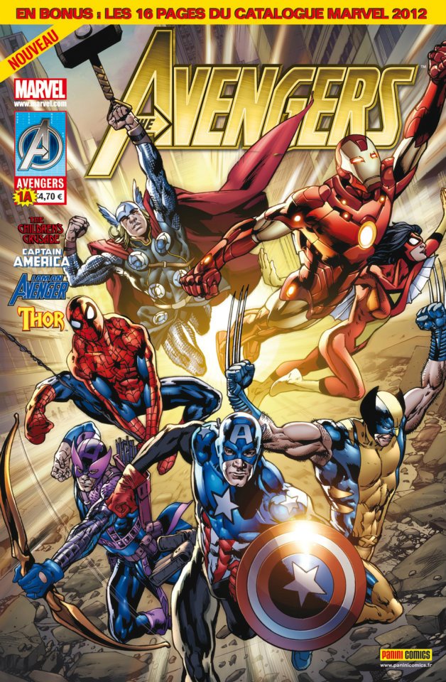 The Avengers (revue) – V 2, T1 : Rassemblement (0), comics chez Panini Comics de Heinberg, Brubaker, Fraction, Cheung, Coipel, McNiven, Steigerwald, Martin, Ponsor, Charest, Hitch