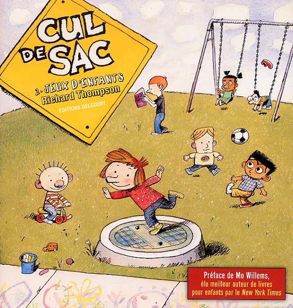  Cul de sac T2 : Jeux d'enfants (0), comics chez Delcourt de Thompson