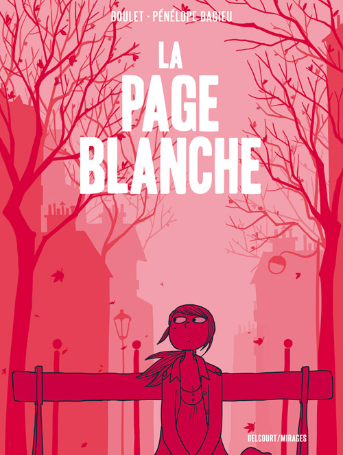 La Page blanche, bd chez Delcourt de Boulet, Bagieu
