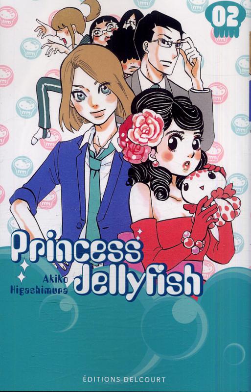  Princess jellyfish T2, manga chez Delcourt de Higashimura