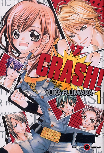  Crash !! T1, manga chez Tonkam de Fujiwara