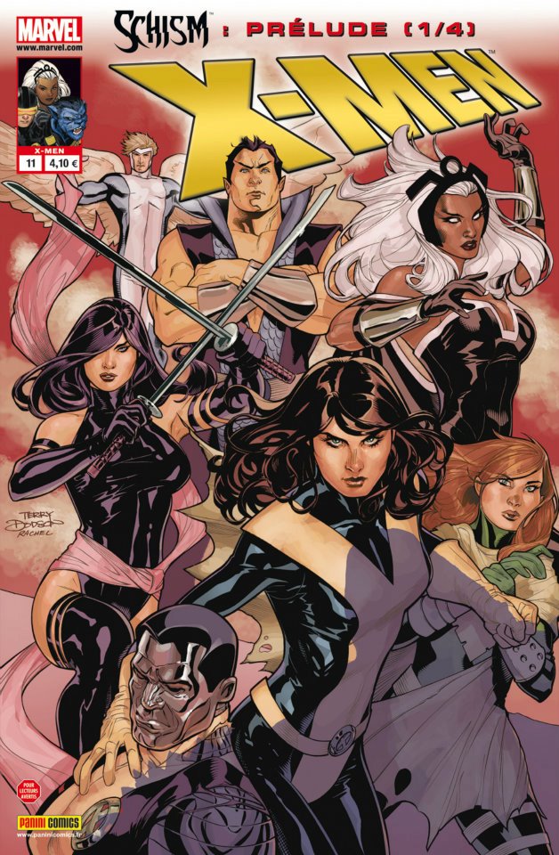  X-Men (revue) – V 2, T11 : Point de rupture - Schism prelude (1/4) (0), comics chez Panini Comics de Gillen, Jenkins, Dodson, De La Torre, Ponsor, Loughridge