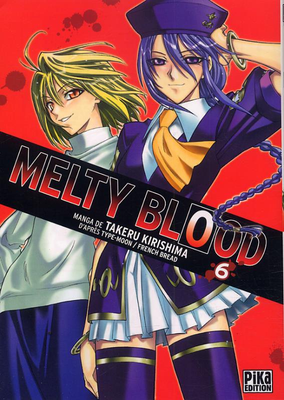  Melty blood T6, manga chez Pika de French bread, Type-moon, Kirishima